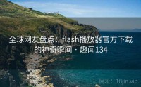 全球网友盘点：flash播放器官方下载的神奇瞬间 · 趣闻134